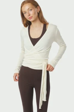 Nnnia Jersey Wrap Blouse 165501
