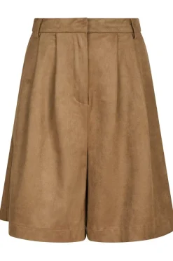 Nnnika Faux Suede Bermuda Shorts 164474