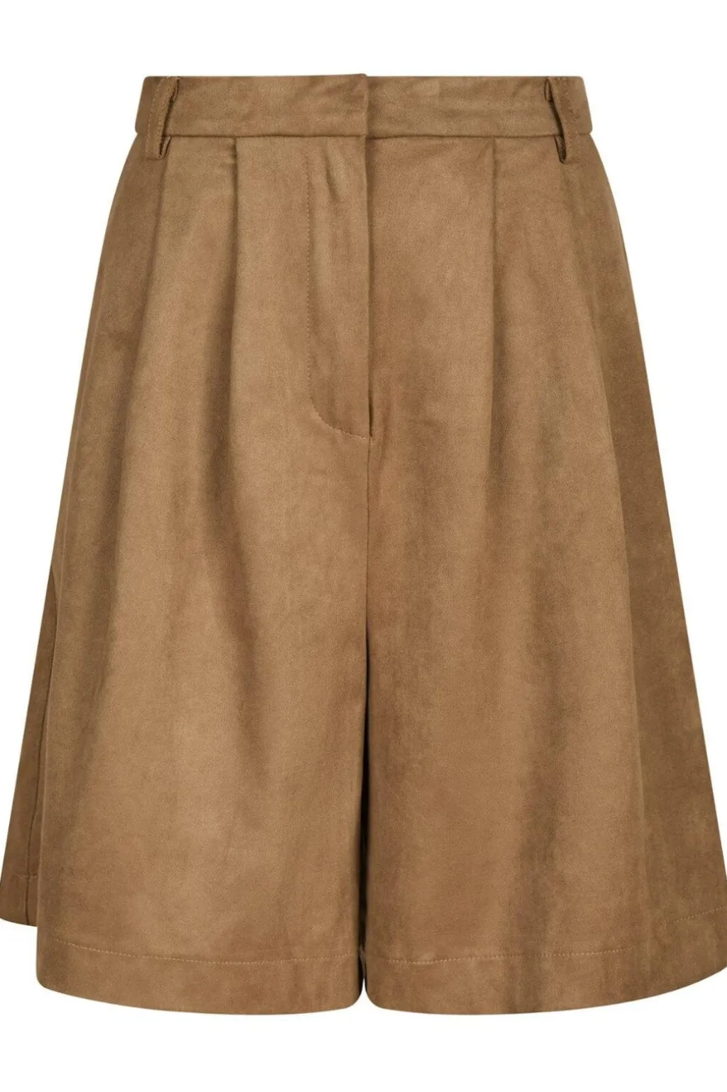 Nnnika Faux Suede Bermuda Shorts 164474