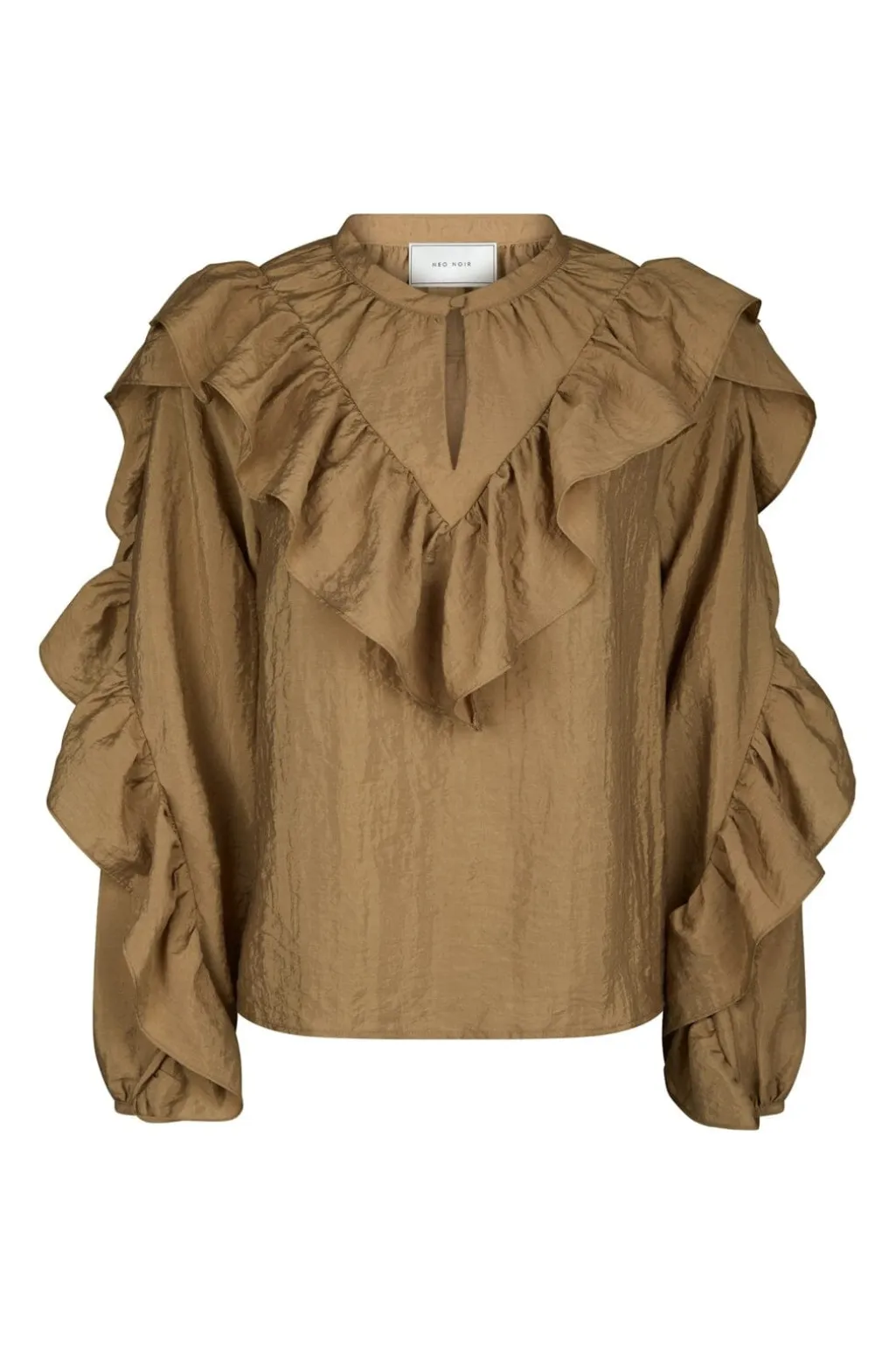 Nnnula Flounce Crisp Blouse 167525