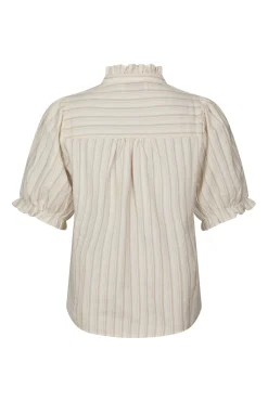 Nnodesa Linen Stripe Blouse 169338