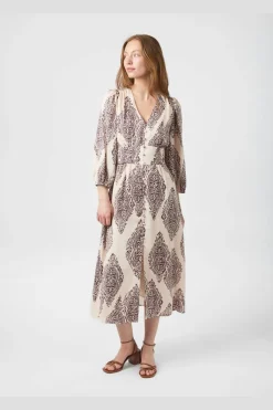 Nnolana Paisley Drop Dress 166207