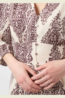 Nnolana Paisley Drop Dress 166207