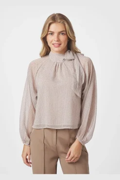 Nnpatti Double Dot Blouse 166724