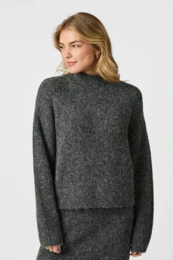 Nnpaulina Fluffy Knit Blouse 164729