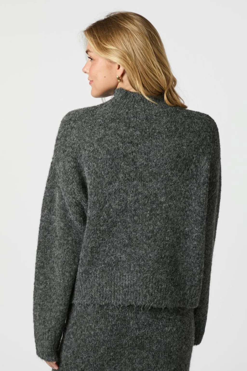 Nnpaulina Fluffy Knit Blouse 164729