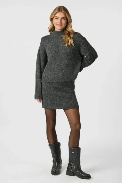 Nnpaulina Fluffy Knit Blouse 164729