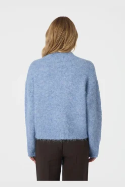 Nnpaulina Fluffy Knit Blouse 164729