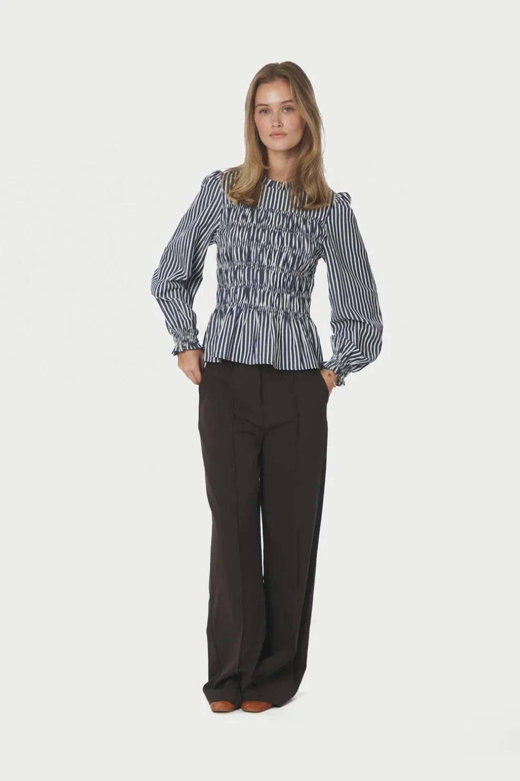 Nnpossa Big Stripe Blouse 168022