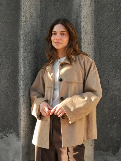 Nnravina Faux Suede Jacket 167352