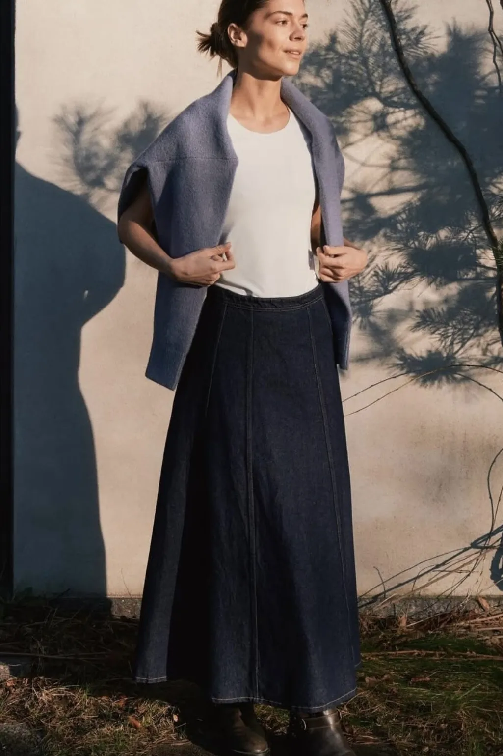 Nnraya Denim Skirt 164339