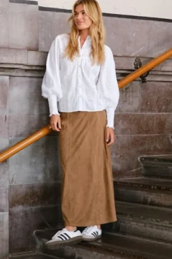 Nnraya Faux Suede Skirt 166255