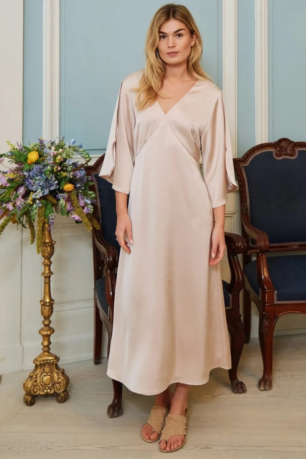 Nnremara Heavy Sateen Dress 168447