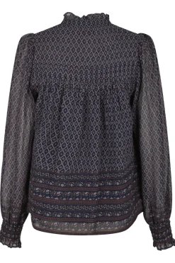 Nnrhia Border Pattern Blouse 163994