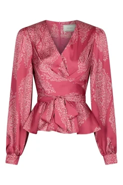 Nnrista Paisley Drop Blouse 166208