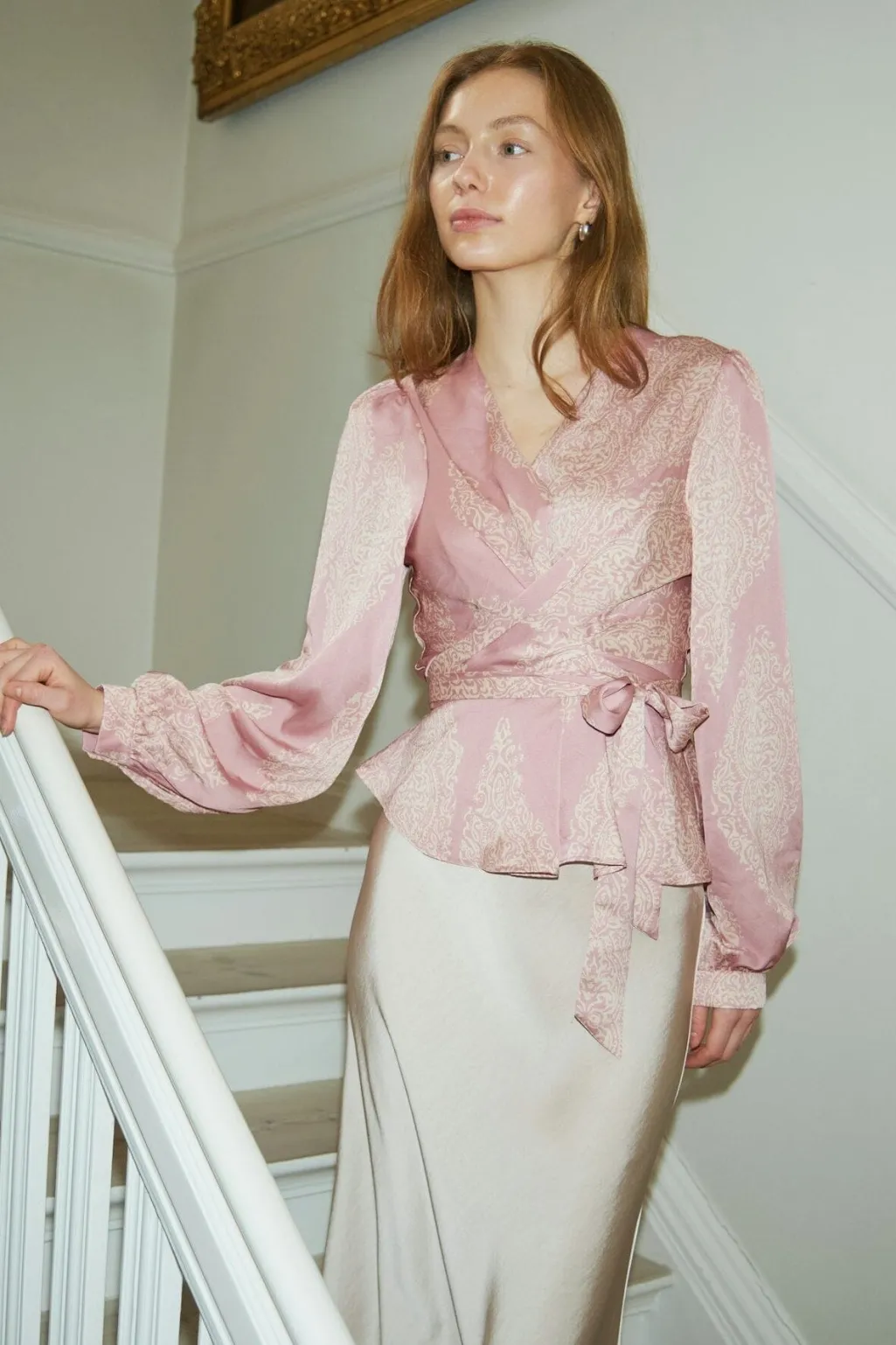 Nnrista Paisley Drop Blouse 166208