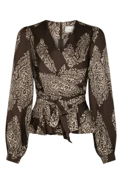 Nnrista Paisley Drop Blouse 166208