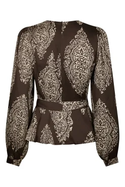 Nnrista Paisley Drop Blouse 166208