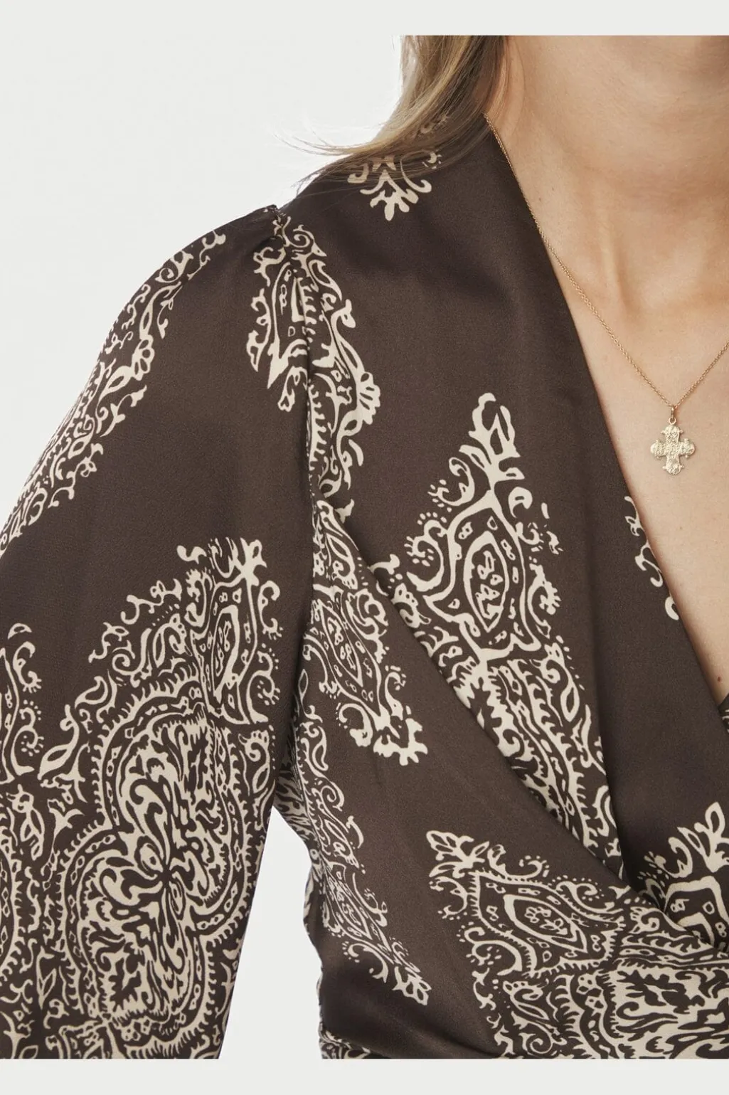 Nnrista Paisley Drop Blouse 166208