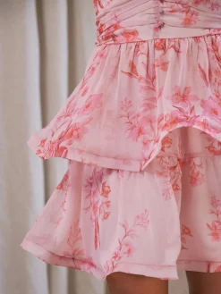 Nnrivana Print Chiffon Dress 168848