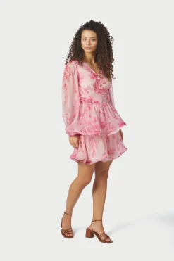 Nnrivana Print Chiffon Dress 168848