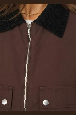 Nnrivera Canvas Boxy Jacket 164402