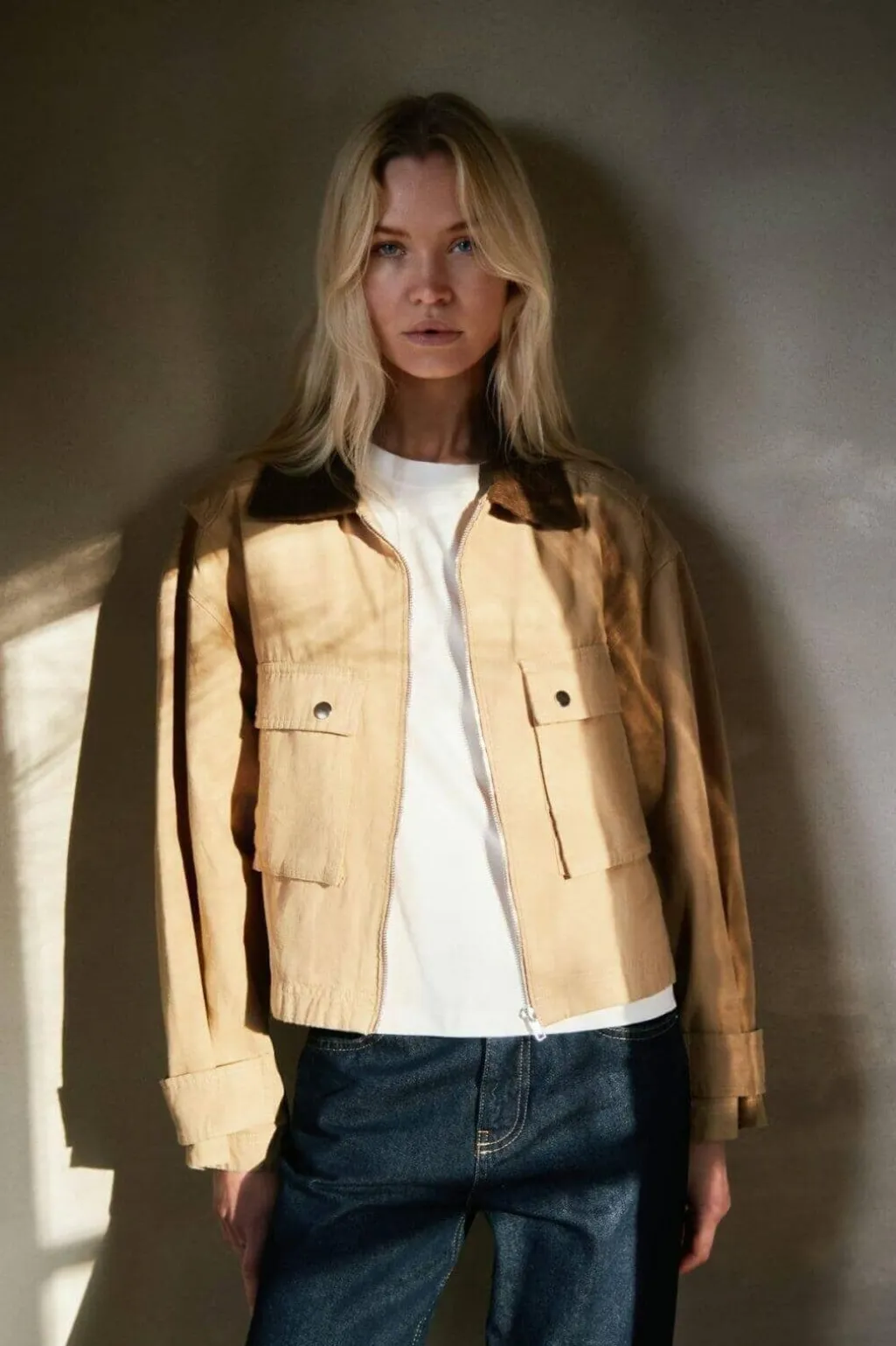 Nnrivera Canvas Boxy Jacket 164402