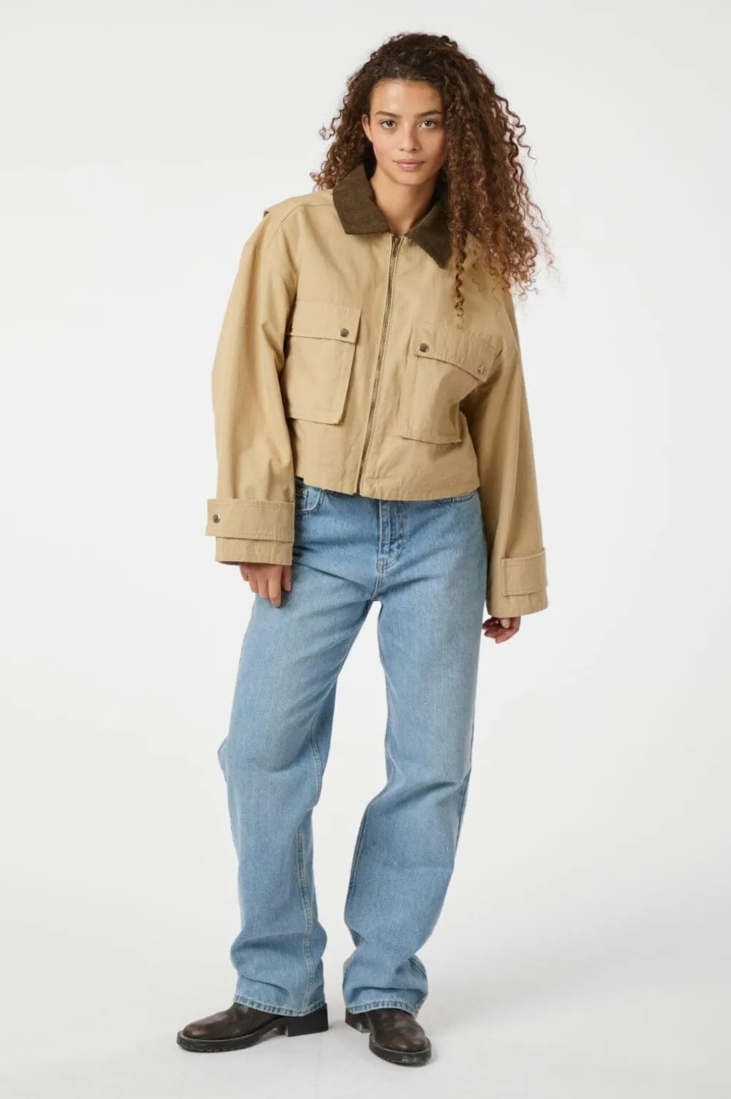 Nnrivera Canvas Boxy Jacket 164402