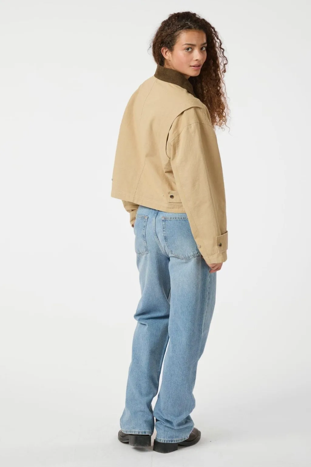 Nnrivera Canvas Boxy Jacket 164402