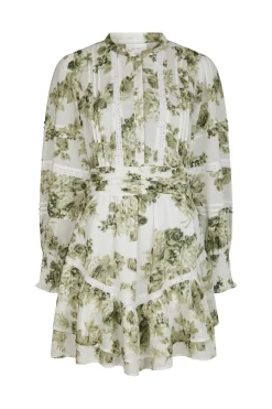 Nnroberta Flower Flow Dress 165425