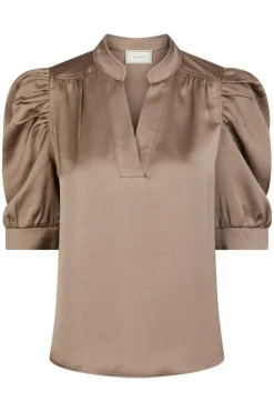 Nnroella Heavy Sateen Blouse 162590