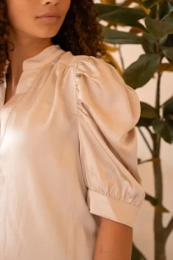 Nnroella Heavy Sateen Blouse