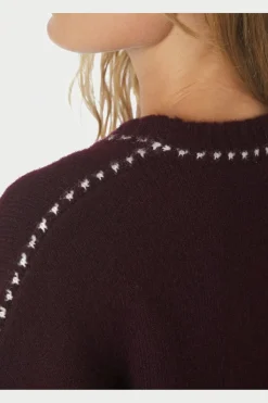 Nnroeme Knit Stitch Blouse 164818
