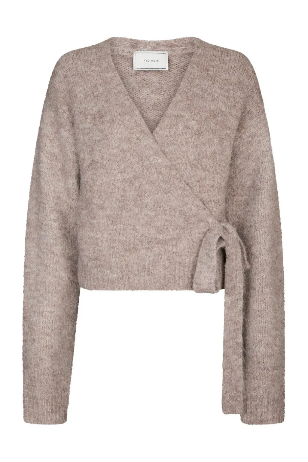 Nnronia Fluffy Wrap Knit Cardigan 166619