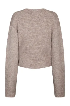 Nnronia Fluffy Wrap Knit Cardigan 166619