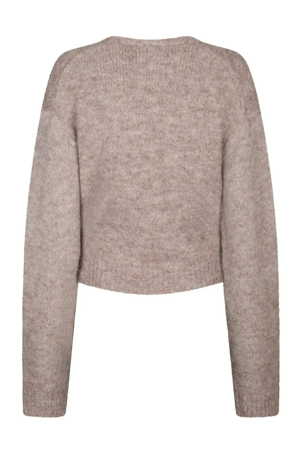Nnronia Fluffy Wrap Knit Cardigan 166619