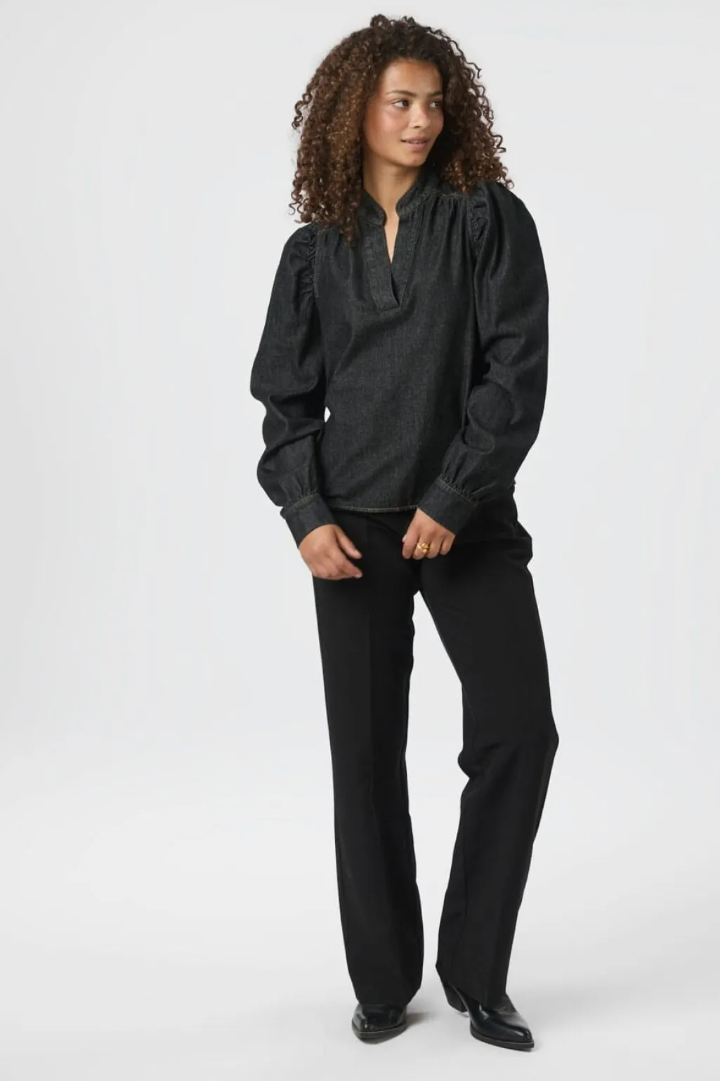 Nnrosslyn Denim Blouse 164285