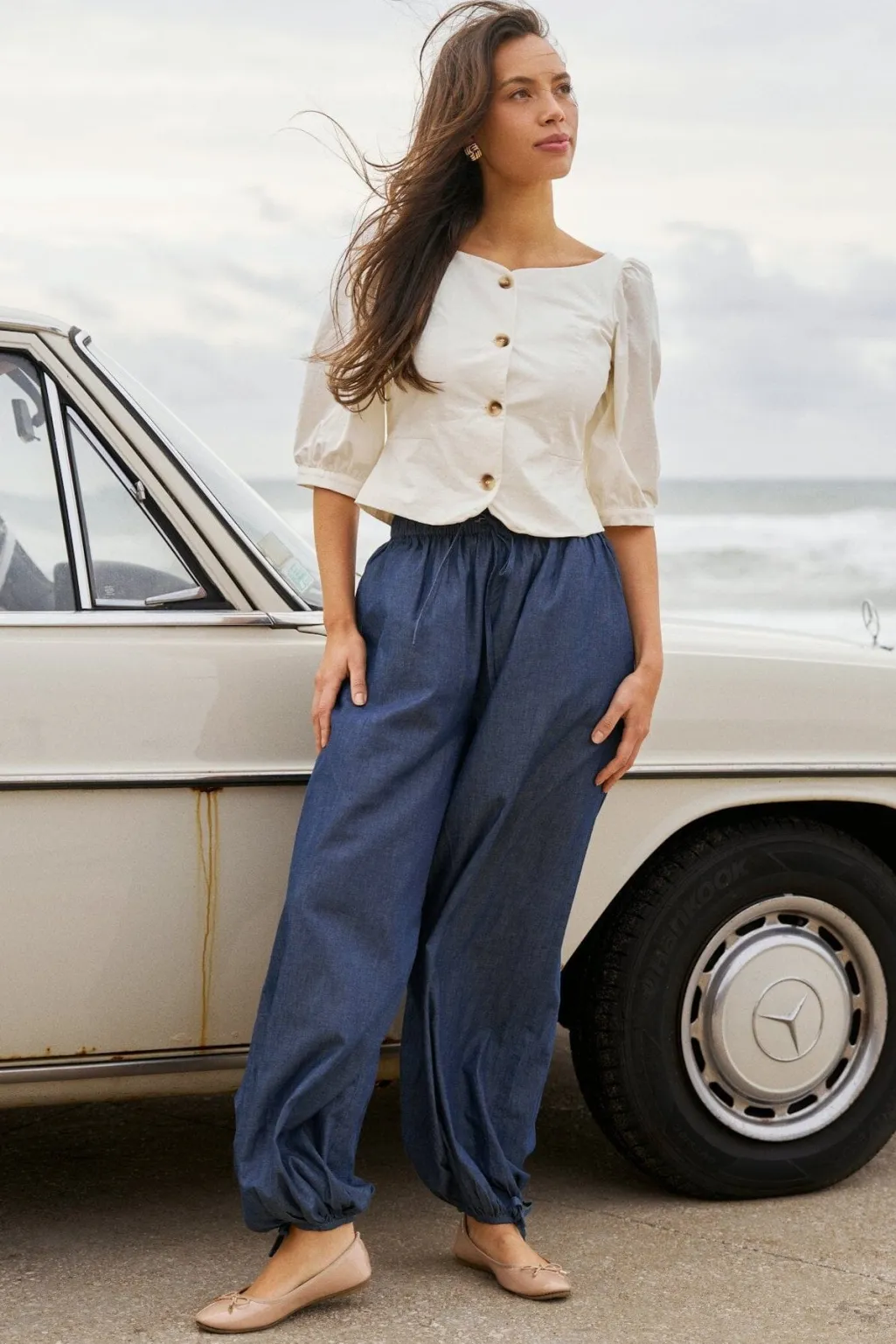 Nnroxane Balloon Denim Pants 169312