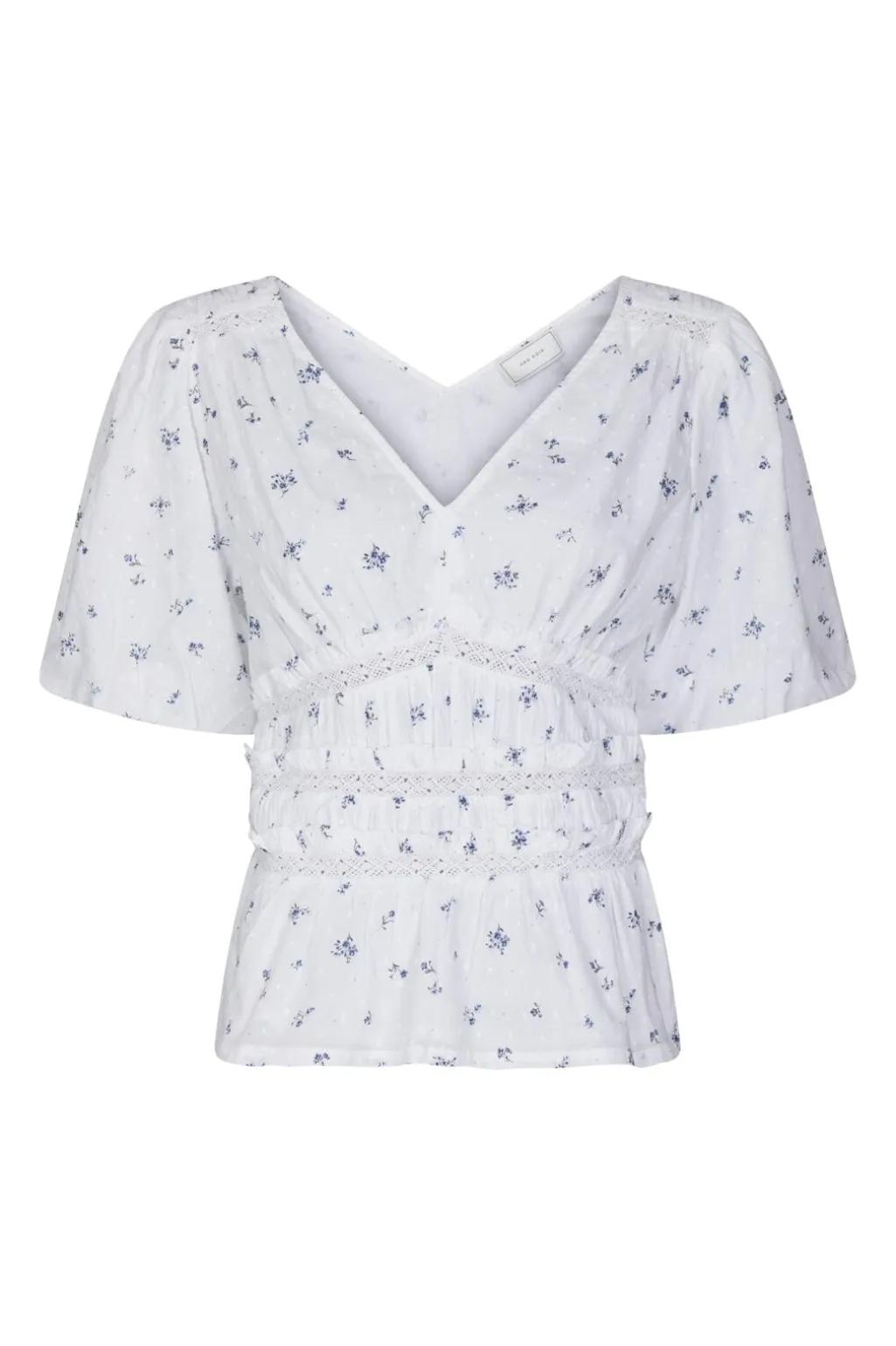 Nnsapura Flower Dobby Blouse 166044