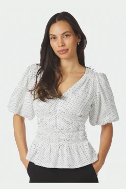 Nnsapura Mini Dot Blouse 168957
