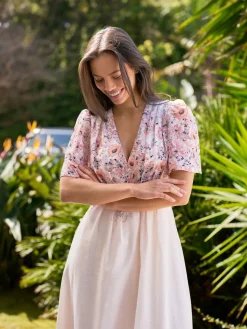Nnserna Flower Print Dress 166177