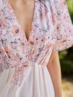 Nnserna Flower Print Dress 166177