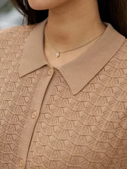 Nnsette Fine Crochet Blouse 168327