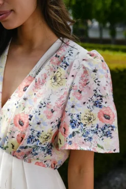 Nnshena Flower Print Dress 166451