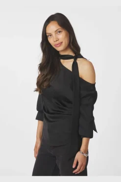 Nnshirli Heavy Sateen Blouse 166967