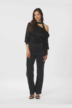 Nnshirli Heavy Sateen Blouse 166967