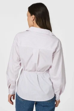 Nnsolei Small Stripe Shirt 165828