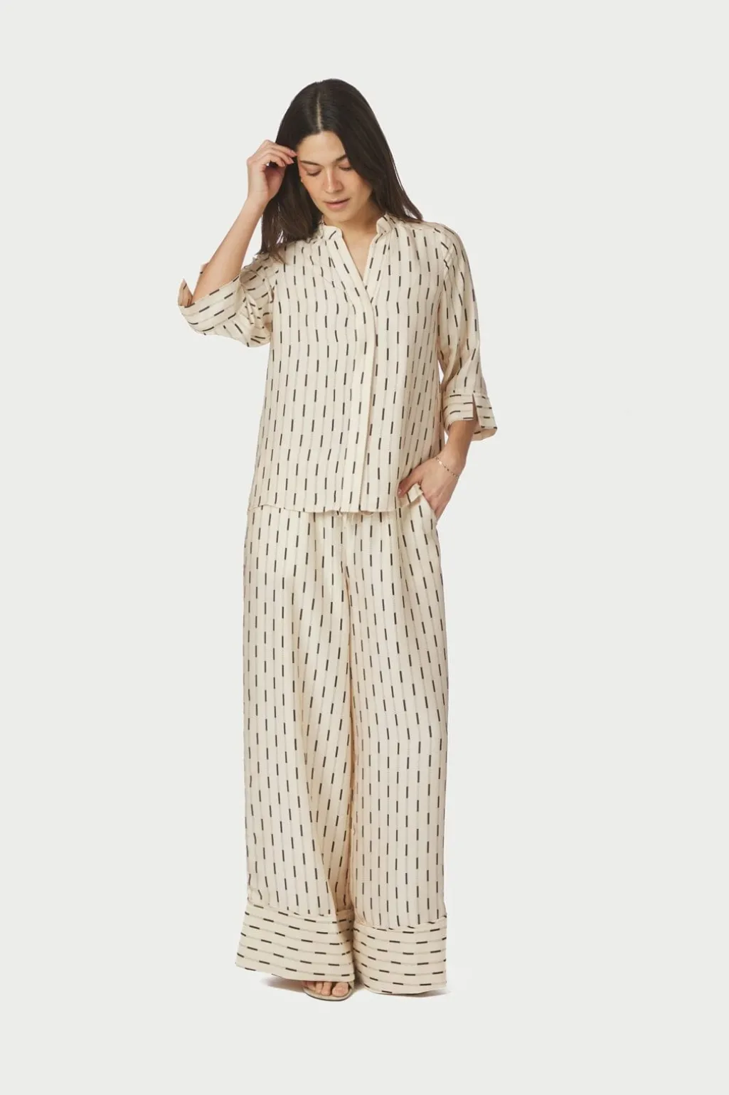 Nnsora Print Pants 169279