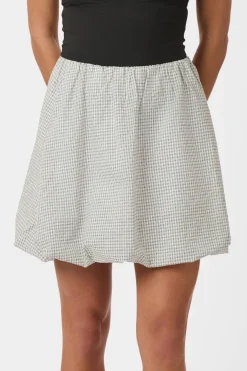 Nnstela Small Check Skirt 165421