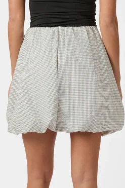Nnstela Small Check Skirt 165421